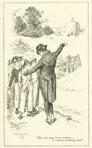 Ilustracja do The Essays of Elia autorstwa Charlesa Lamba (rycina) autorstwa Charles Edmund Brock