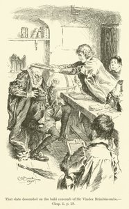 Ilustracja do Westward Ho! autorstwa Charlesa Kingsleya (grafika) autorstwa Charles Edmund Brock