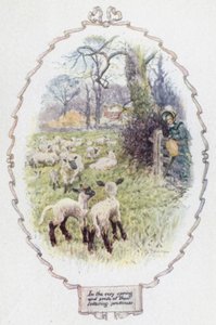 Na wiosnę i duma z chwiejącej się urody (kolor lito) autorstwa Charles Edmund Brock