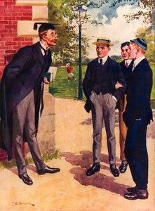 Życie szkoły publicznej autorstwa Charles Edmund Brock