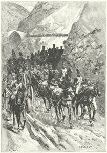 Rekolekcje Masseny do Ciudad Rodrigo autorstwa Charles Edouard Delort