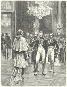 Napoleon odbiera kardynała Ercole Consalvi w Pałacu Tuileries w Paryżu