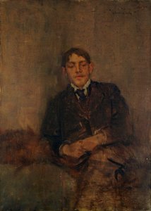 Autoportret, ok. 1895 r. autorstwa Charles Edward Conder