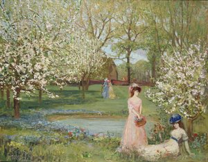 Howe na wiosnę autorstwa Charles Edward Conder