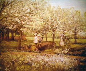 Sad (olej na płótnie) autorstwa Charles Edward Conder