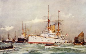 Centurion. Okręt flagowy Sir Edwarda Seymoura na Dalekim Wschodzie, 1900