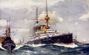 Majestatyczny. Okręt flagowy Dywizjonu Kanałów, 1901