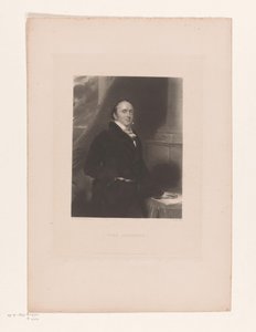 Portret van Alexander Baring Lord Ashburton (tytuł na obiekcie) autorstwa Charles Edward Wagstaff