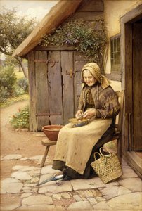 Drobnoopierzony przyjaciel (w/c na papierze) autorstwa Charles Edward Wilson