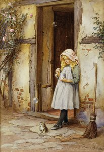 Bąbelki dla Kitty autorstwa Charles Edward Wilson
