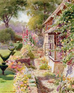 Kings Manor Garden w East Hendred, Oxon