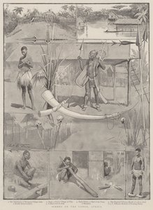 Sceny w Kongo, Afryka