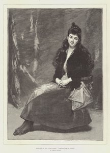 Zdjęcia z Salonu Paryskiego, Portrait de Ma Fille autorstwa Charles Emile Auguste Carolus Duran