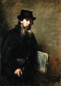 Stary litograf, 1903 autorstwa Charles Emile Auguste Carolus Duran