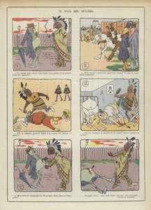 W krainie Apaczów. Ilustracja do Le Rire