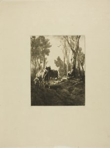Pasterz autorstwa Charles Emile Jacque