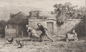 Załoga, 1865. autorstwa Charles Emile Jacque