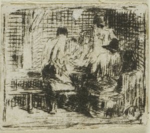 Pijacy autorstwa Charles Emile Jacque
