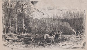 Luty z Albumu Przedmiotów Rustykalnych, 1859. autorstwa Charles Emile Jacque