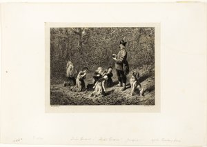 Ciężki : silny! Ciężki : silny! Bardzo poważna! autorstwa Charles Emile Jacque