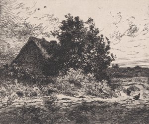 Krzew Kercassier, ca. 1875-80. autorstwa Charles Emile Jacque