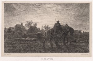 Poranek autorstwa Charles Emile Jacque