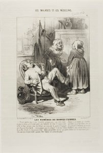 Stare środki zaradcze dla kobiet (płytka 6) autorstwa Charles Emile Jacque