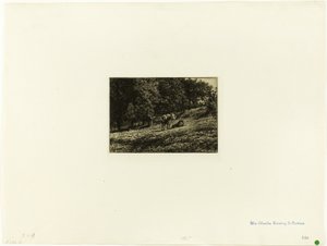 sad owocowy autorstwa Charles Emile Jacque