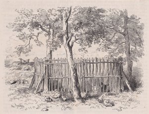Park Szkolny, od Magasin Pittoresque, ca. 1852.
