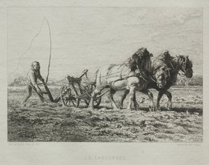 Orka. autorstwa Charles Emile Jacque
