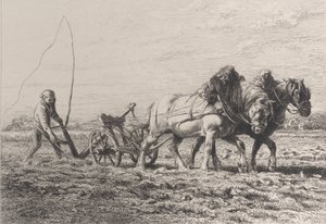 Orka, 1864 r. autorstwa Charles Emile Jacque