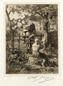 Lato autorstwa Charles Emile Jacque