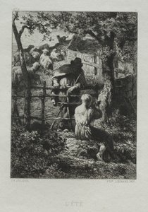 Letni dzień autorstwa Charles Emile Jacque