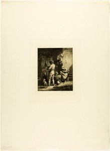 Kolacja autorstwa Charles Emile Jacque