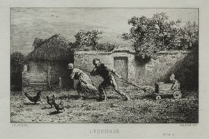 Załoga autorstwa Charles Emile Jacque