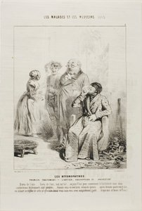 Hydropaty: pierwsze leczenie (płyta 1) autorstwa Charles Emile Jacque