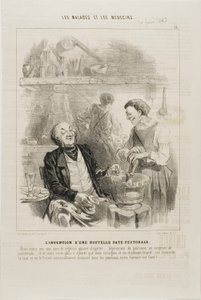 Wynalezienie nowego eliksiru do skrzyni (płyta 14) autorstwa Charles Emile Jacque