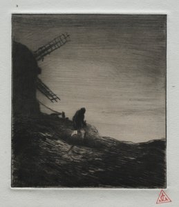 Młyn, 1848. autorstwa Charles Emile Jacque