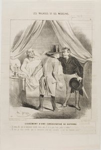 Przyjemność konsultacji lekarskiej (płyta 11) autorstwa Charles Emile Jacque