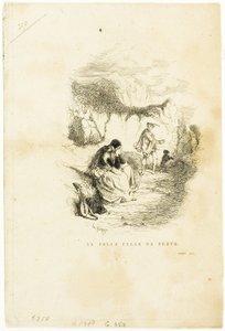 Ładna dziewczyna z Perth autorstwa Charles Emile Jacque