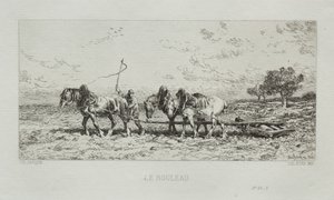 Wałek autorstwa Charles Emile Jacque