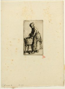 Praczka autorstwa Charles Emile Jacque