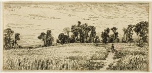 Pole pszenicy autorstwa Charles Emile Jacque