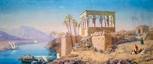 Philae, Egipt, 1863