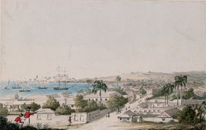 Widok na Carlisle Bay i Bridgetown, Barbados