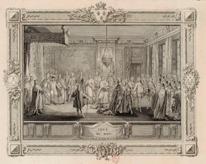 Levé du Roy Grobla króla Ludwika XVI, 1774-1775 . autorstwa Charles Emmanuel Patas