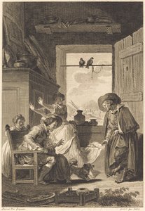 Belphegor autorstwa Charles Emmanuel Patas and Antoine Jean Duclos after Jean Honoré Fragonard