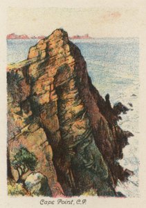 Republika Południowej Afryki: Cape Point, CP (druk kolorowy) autorstwa Charles Ernest Peers