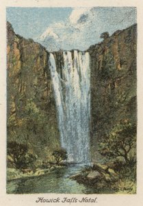 Republika Południowej Afryki: Wodospad Howick, Natal (kolorowa litografia) autorstwa Charles Ernest Peers