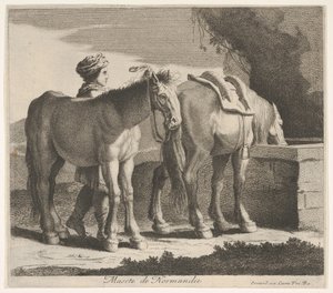 Stoły Normandii. autorstwa Charles Errard le fils